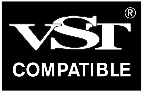 VST compatible — VST is a registered trademark of Steinberg Media Technologies GmbH