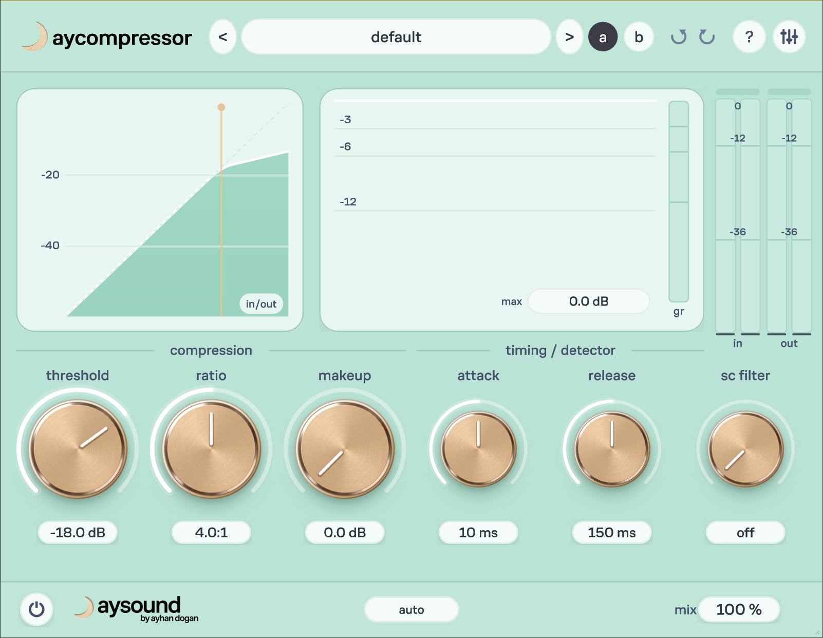 AyCompressor user interface
